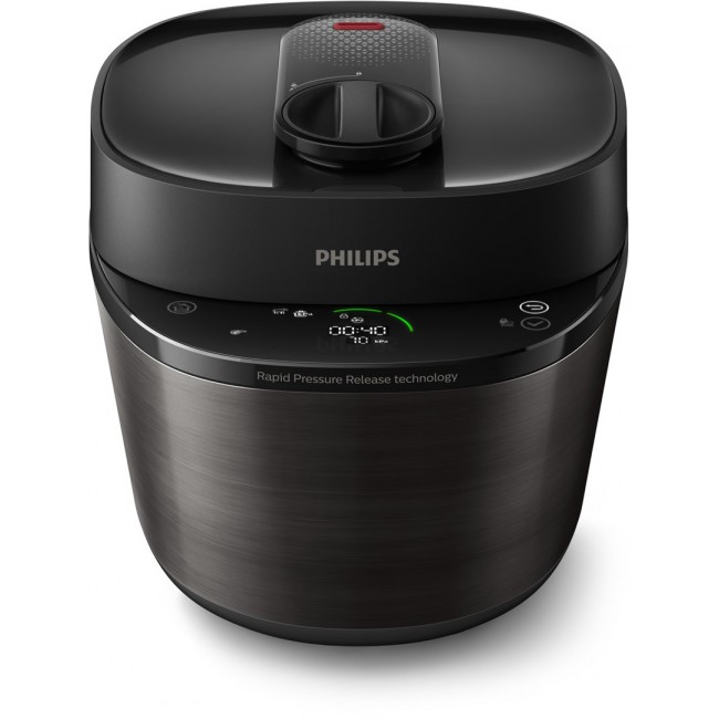 Philips | HD2151/40 | All-in-one Pressure Cooker | 1000 W | 5 L | Number of programs 12 | Black Philips | HD2151/40 | All-in-one Pressure Cooker | 1000 W | 5 L | Number of programs 12 | Black