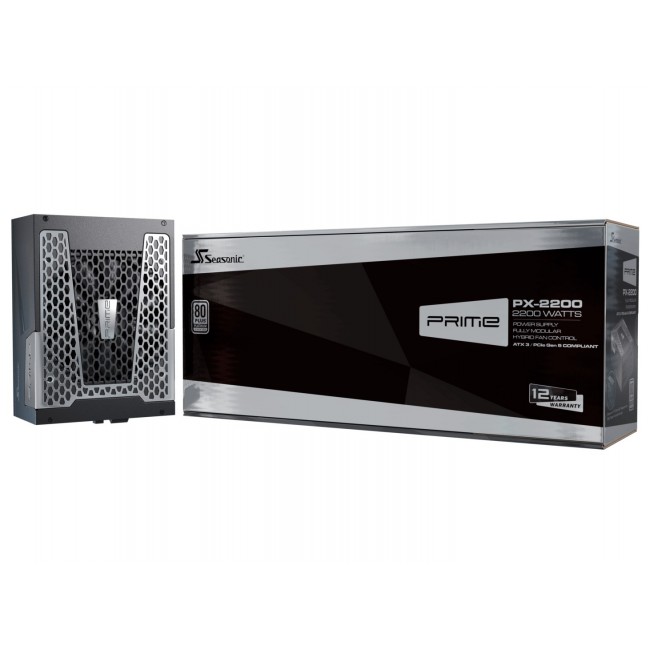 Seasonic Prime PX power supply unit 2200 W 24-pin ATX ATX Black Seasonic Prime PX power supply unit 2200 W 24-pin ATX ATX Black