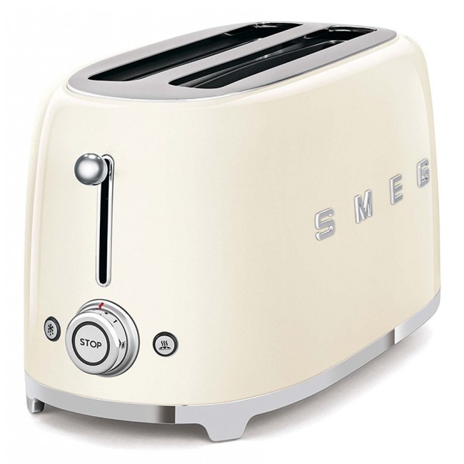 Smeg 50's Style Toaster TSF02CREU Cream