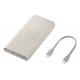 Samsung EB-U2510XUEGEU power bank 10000 mAh Wireless charging Beige Samsung EB-U2510XUEGEU power bank 10000 mAh Wireless charging Beige