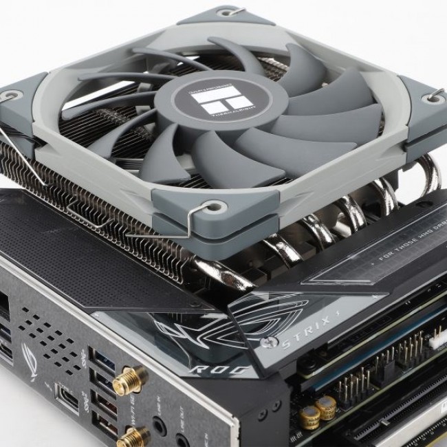 Thermalright AXP120-X67 computer cooling system Processor Heatsink/Radiator 12 cm Black, Grey, Metallic 1 pc(s)
