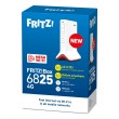 Box FRITZ! 6825 4G wireless router Gigabit Ethernet Single-band (2.4 GHz) White