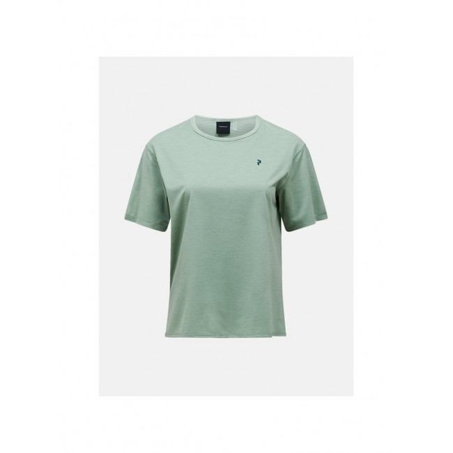 Koszulka damska PEAK PERFORMANCE W Trail Shortsleeve kolor zielony - S