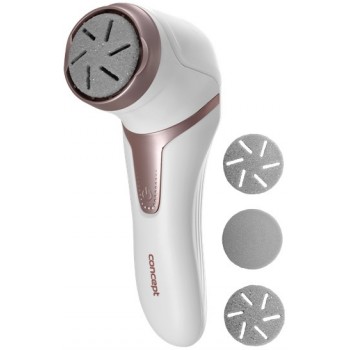 Concept PN3000 foot care appliance Foot pumice Rose gold, White
