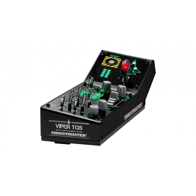 Thrustmaster Viper Panel Black USB Flight Sim Analogue / Digital PC