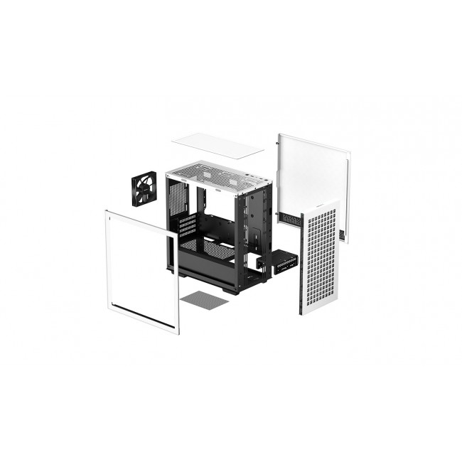 DeepCool CH370 WH Mini Tower White