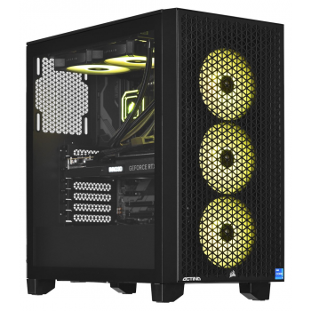 Actina 5901443339946 PC AMD Ryzen 7 7800X3D 32 GB DDR5-SDRAM 2 TB SSD AMD Radeon RX 7800 XT Midi Tower Black
