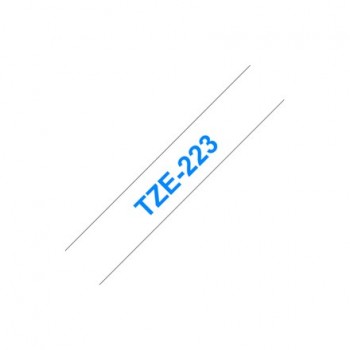 Brother TZE-Schriftbandkassette TZESchriftbandkassette TZe-223 TZe223 White Blue (TZE223)