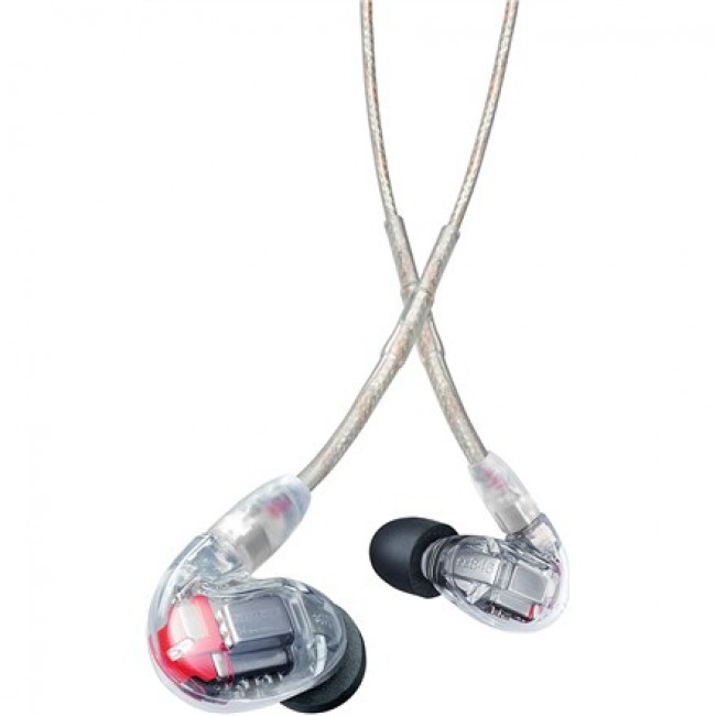 Shure Se846 Professional Headphones Wired In-ear Music Transparent Shure Se846 Professional Headphones Wired In-ear Music Transparent