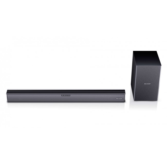Sharp HT-SB182 2.1 Soundbar, 160W Slim Bluetooth Soundbar with Wireless Subwoofer Sharp HT-SB182 2.1 Soundbar, 160W Slim Bluetooth Soundbar with Wireless Subwoofer