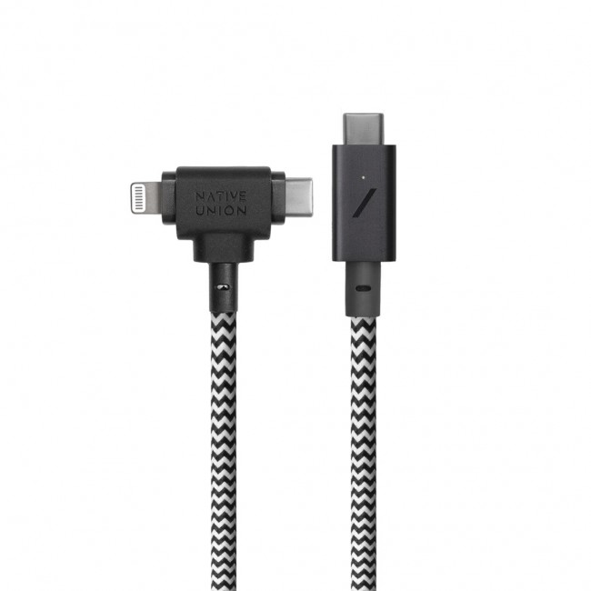 Native Union Belt Cable Duo Pro (USB-C to USB-C/Lightning)