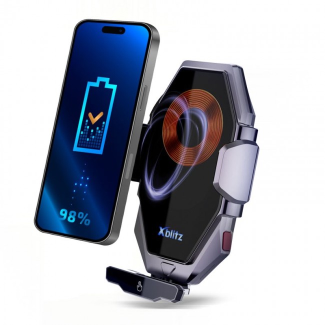 XBLITZ AUTOMATIC CAR MOUNT WITH CHARGING FX8 XBLITZ AUTOMATIC CAR MOUNT WITH CHARGING FX8