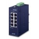 PLANET ISW-800T network switch Unmanaged L2 Fast Ethernet (10/100) Blue PLANET ISW-800T network switch Unmanaged L2 Fast Ethernet (10/100) Blue