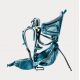 Deuter Kid Comfort Active SL Baby carrier backpack Polyamide, Denim