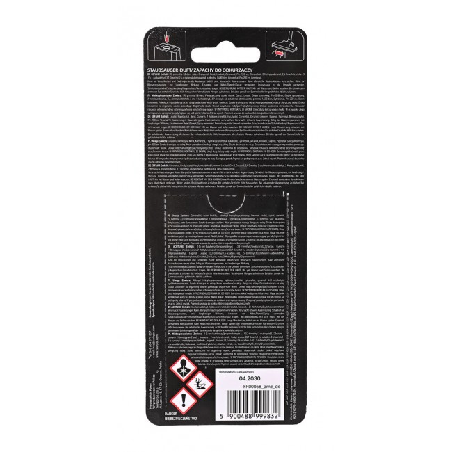 Fragrance refill for vacuum cleaner, mix of 5 fragrances, Frischer, 5 pcs.