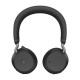 Jabra Evolve2 75 MS Link380c - wireless over-ear headphones with active noise cancellation, black