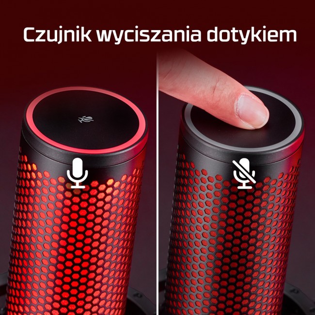 HyperX QuadCast 2 - USB Microphone (Black) Podcast microphone