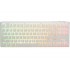 Ducky One 3 Classic Pure White TKL Gaming Tastatur RGB LED - MX-Clear keyboard USB German