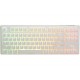 Ducky One 3 Classic Pure White TKL Gaming Tastatur RGB LED - MX-Clear keyboard USB German