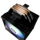 Enermax ETS-T41D-ARGB computer cooling system Processor Air cooler 12 cm Black