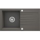 1-bowl granite sink with drainer