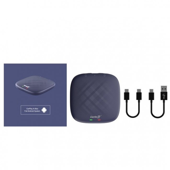 CARLINKIT Adapter Wireless TBOX-Plus 4GB+64GB Apple Carplay/Android Auto blue CARLINKIT Adapter Wireless TBOX-Plus 4GB+64GB Apple Carplay/Android Auto blue