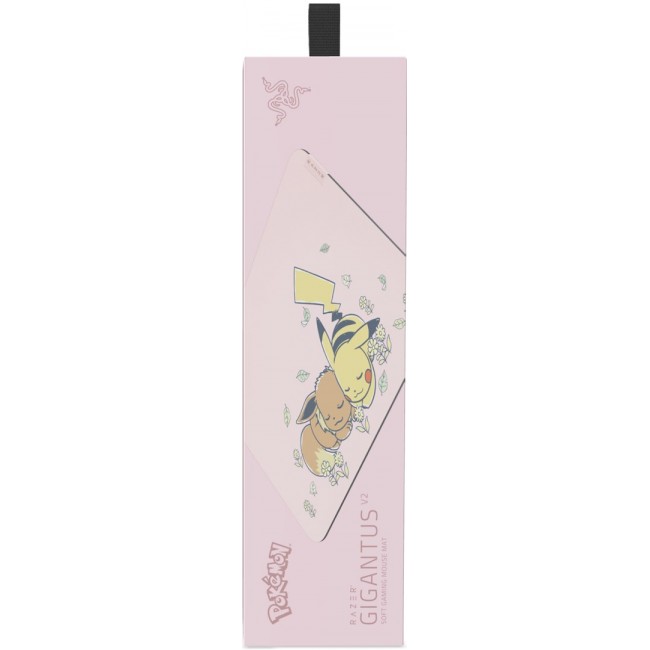 Razer Gigantus V2 Pikachu & Eevee Edition Gaming mouse pad Pink
