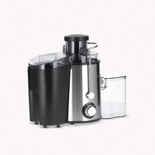 Severin ES 3566 Centrifugal juicer 400 W Black, Stainless steel