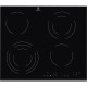 Electrolux EHF6343FOK hob Black Built-in 60 cm Ceramic 4 zone(s)