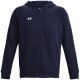Under Armour Men's Rival Fleece FZ Hoodie Navy Blue 1379767 410 Under Armour Men's Rival Fleece FZ Hoodie Navy Blue 1379767 410