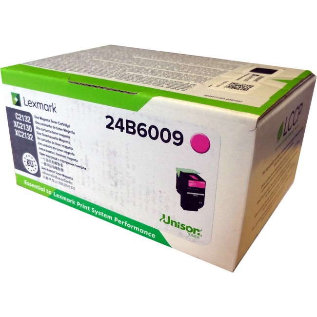 Lexmark 24B6009 toner cartridge 1 pc(s) Original Magenta