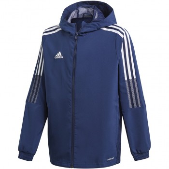 adidas Tiro 21 Windbreaker Jacket navy blue GP4974 140cm