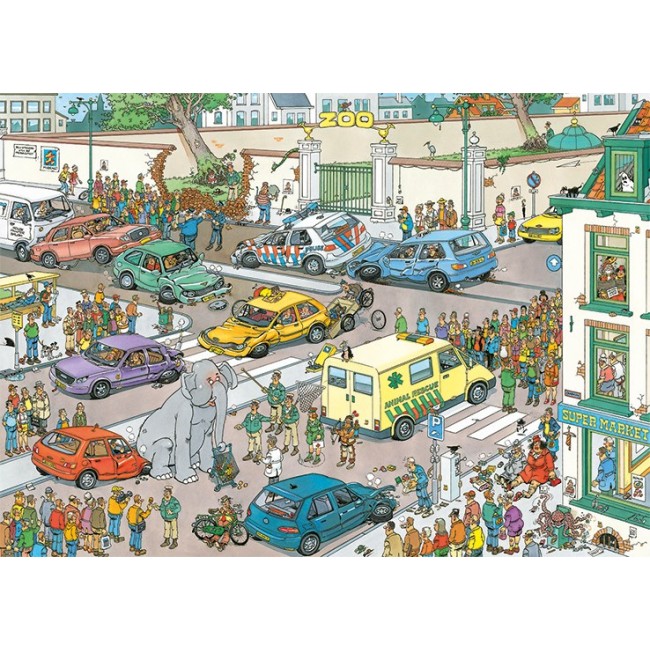 Jan van Haasteren Goes Shopping 1000 pieces