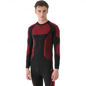 Men's Thermoactive T-Shirt 4F M165 red 4FWAW24USEAM165 62S L/XL