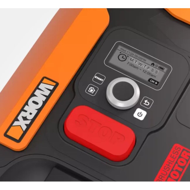 WORX WR165E lawn mower Robotic lawn mower Battery Black, Orange WORX WR165E lawn mower Robotic lawn mower Battery Black, Orange