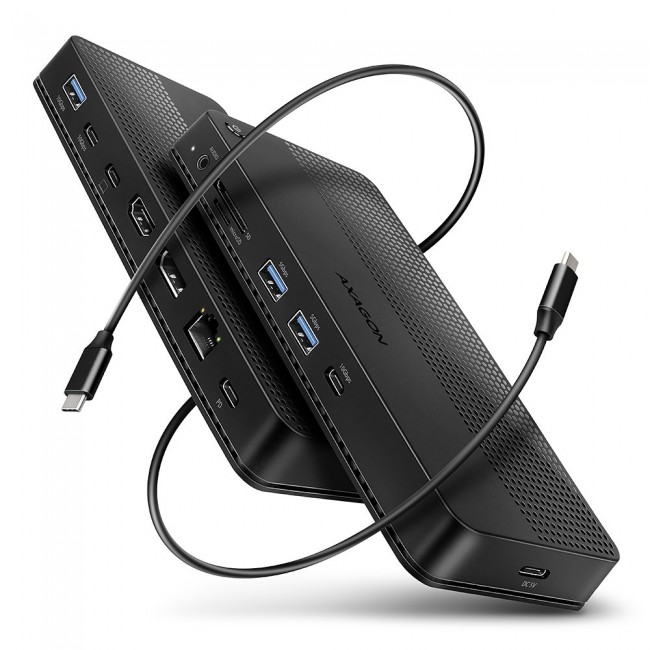 Axagon HMC-U4 laptop dock/port replicator Wired USB4 Black Axagon HMC-U4 laptop dock/port replicator Wired USB4 Black