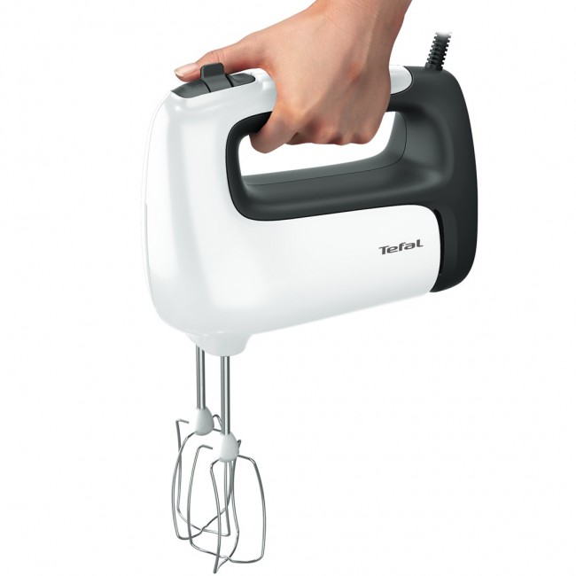 Tefal Prep'Mix+ HT4611 Hand mixer 500 W White Tefal Prep'Mix+ HT4611 Hand mixer 500 W White