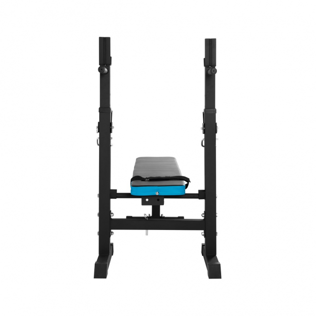 REBEL ACTIVE Adjustable straight training bench with stands