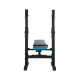 REBEL ACTIVE Adjustable straight training bench with stands