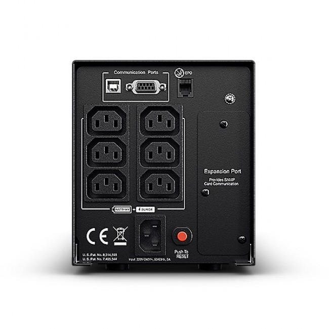 CyberPower PR750ELCD uninterruptible power supply (UPS) Line-Interactive 0.75 kVA 675 W 6 AC outlet(s)