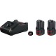 Bosch 1 600 A01 9RD cordless tool battery / charger Battery & charger set