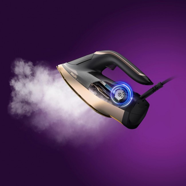 Philips DST8041/80 iron Steam iron SteamGlide Elite soleplate 3000 W Black Philips DST8041/80 iron Steam iron SteamGlide Elite soleplate 3000 W Black