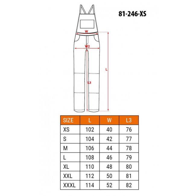 NEO tools 81-246-XS work clothing