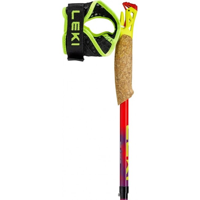 LEKI TRL Ultratrail FX One trekking poles, 125 cm, red LEKI TRL Ultratrail FX One trekking poles, 125 cm, red