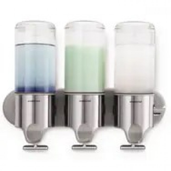 simplehuman BT1029 soap dispenser 0.444 L Stainless steel, Transparent