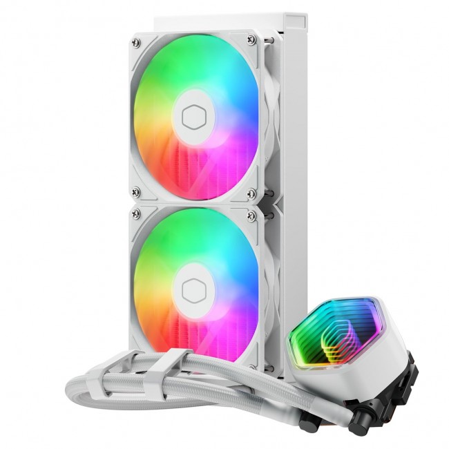 Cooler Master MasterLiquid 240 Core II White Processor All-in-one liquid cooler 4.72