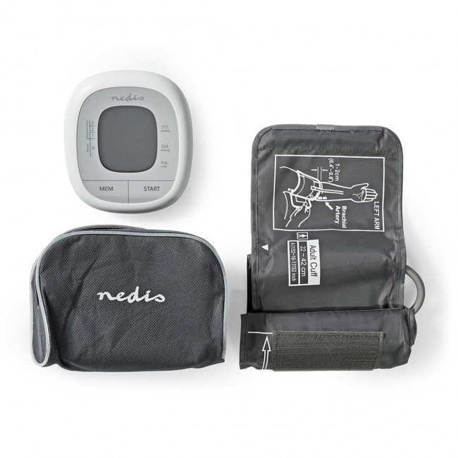 Nedis HCBL400WT blood pressure unit Upper arm Automatic Nedis HCBL400WT blood pressure unit Upper arm Automatic