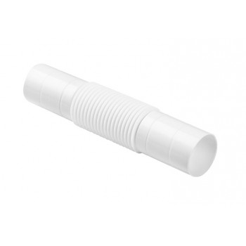 Connector for electrical installation pipes flexible, angled or straight WHITE ZCL-22 (PACK 100pcs)