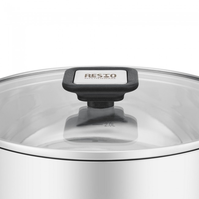 Resto Kitchenware Anser 3.2 L Round Black, Stainless steel Resto Kitchenware Anser 3.2 L Round Black, Stainless steel