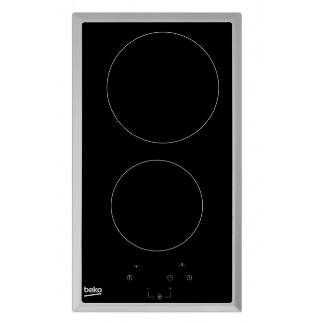 Beko HDMC32400TX 30cm Ceramic Hob with Touch Controls Beko HDMC32400TX 30cm Ceramic Hob with Touch Controls